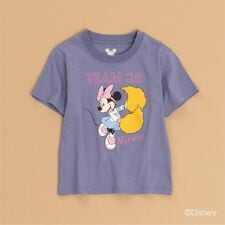 disney【110-150】ミッキーマウス＆ミニーマウス ベースボールTシャツ