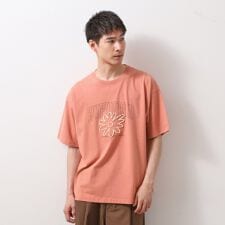 刺繍ロゴ半袖Ｔシャツ　【洗濯機OKユニセックス】
