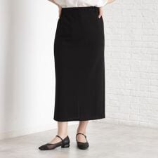 サイドラメラインタイトスカート【洗濯機OK】