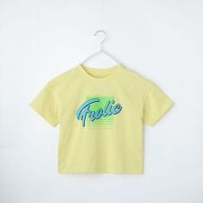【110－160】レトロロゴTシャツ洗濯機OK