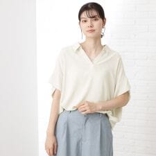 スキッパーシャツ【接触冷感防シワ吸水速乾UV洗濯機OK】