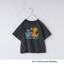【110-160】セサミストリートTシャツ／親子リンク