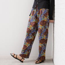 柄アソートイージーパンツ【洗える】