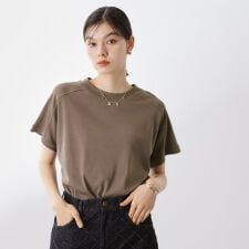 【汗染み防止】ラグランスリーブTシャツ【洗濯機OKUVケア】