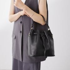 巾着2WAYショルダーバッグ