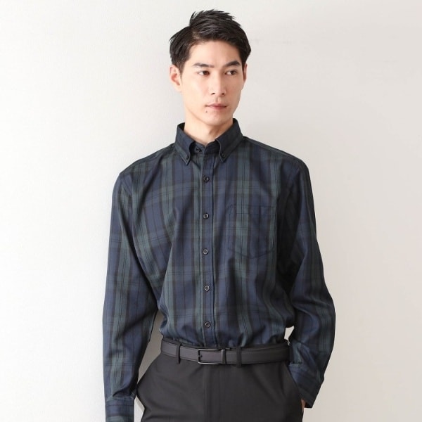 ドレスクールシャツ　【イージーケア通気性速乾】