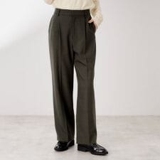 ビジネスセミワイドパンツ【セットアップ可洗濯機OK】CAVIANシリーズ