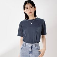 シアーベロアカットソー【洗える】