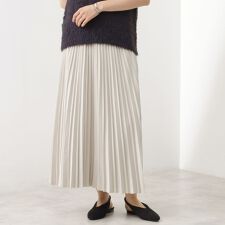ザ ショップ ティーケー(THE SHOP TK)のスエードプリーツスカート【洗える】