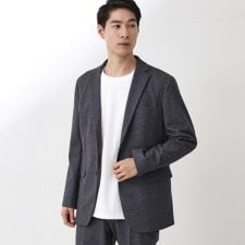 起毛TRジャージジャケット 【洗濯機OK／ストレッチ／セットアップ可】