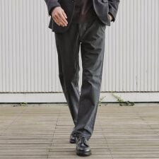 7DAYSヘリンボンパンツ WARM【裏起毛ストレッチ洗濯機OK】