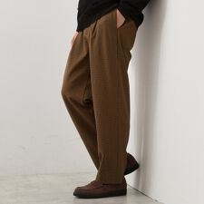 セミワイドイージーパンツWARM 洗濯機OK／裏起毛／ストレッチ