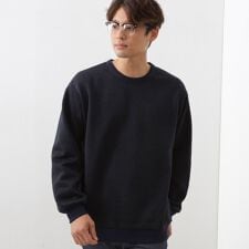 【裏起毛で暖かい】レトロフリーススウェット 洗濯機OK