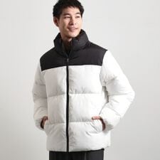 【撥水洗濯機可】寒い季節でも快適 中綿スタンドブルゾン