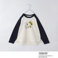 PEANUTSピーナッツ ラグランTシャツ