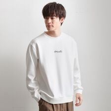 【クリーンで大人っぽい】ロゴスウェット 洗濯機OK