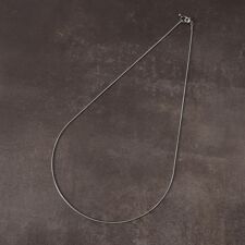 スネーク チェーン ステンレス ネックレス【ユニセックス】