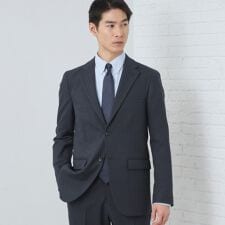 【セットアップ可防シワ洗濯機OK】AVANT WOOLYグレンチェックジャケット
