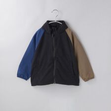 【110－160】配色ナイロンブルゾン