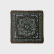 バンダナ柄 ポケットチーフ 【ONOFF兼用】