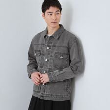 【大人にも取り入れやすい】デニムジャケット セットアップ可洗濯機OK