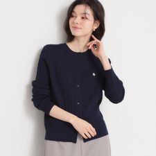 【POLO BCS 別注】ケーブルカーディガン