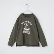 【110-160】長袖プリントアソートT