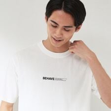 ロゴ コットン半袖Tシャツ