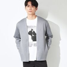 スエードタッチカーディガン 洗濯機OK