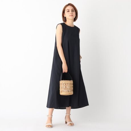 ハードマンズリネン ロングワンピース Web限定サイズ オペークドットクリップ Opaque Clip ファッション通販 マルイウェブチャネル