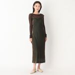 ◇【百々千晴さんコラボ】シルクレーヨンベルベット キャミドレス  