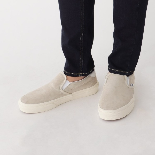 VANS CLASSIC SLIP-ON 59 PIG SUEDE OATMEAL【ユニセックス】 |  オペークドットクリップ(OPAQUE.CLIP) | F3704520 | ファッション通販 マルイウェブチャネル