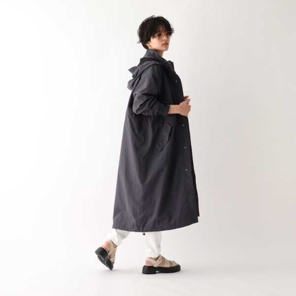 WILDTHINGS】別注 SUPPLEX OVER COAT | オペークドットクリップ(OPAQUE