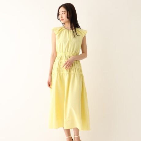 Opaque Clip Navy ヨウリュウティアードワンピース Web限定サイズ オペークドットクリップ Opaque Clip ファッション通販 マルイウェブチャネル