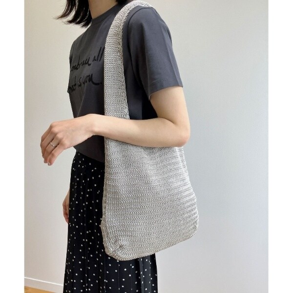 かぎ針編みニットワンショルダーバッグ | オペークドット