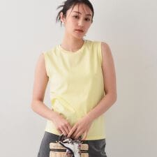 《5色展開》ベーシックノースリーブトップス【接触冷感洗濯機洗い可】 | オペークドットクリップ(OPAQUE.CLIP)