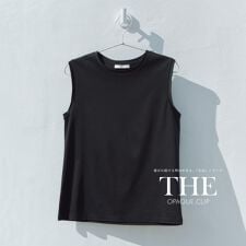 《5色展開》ベーシックノースリーブトップス【接触冷感洗濯機洗い可】 | オペークドットクリップ(OPAQUE.CLIP)