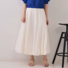 《Oggi掲載》バルーンスカート【洗濯機洗い可】