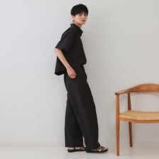シャツオールインワン【洗濯機洗い可】