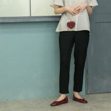 《S-LLサイズ》ハイストレッチスティックパンツ【洗濯機洗い可接触冷感】