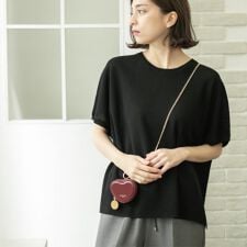 《5色展開S-LLサイズ》リラクシーメッシュニット【洗濯機洗い可】