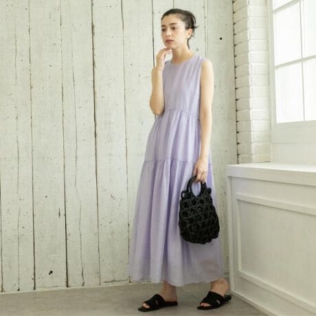 purple ワンピース