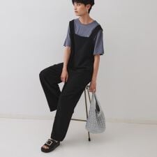 イージーサロペット【洗濯機洗い可】