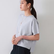 スパンコールサマーニット【洗濯機洗い可抗ピル】