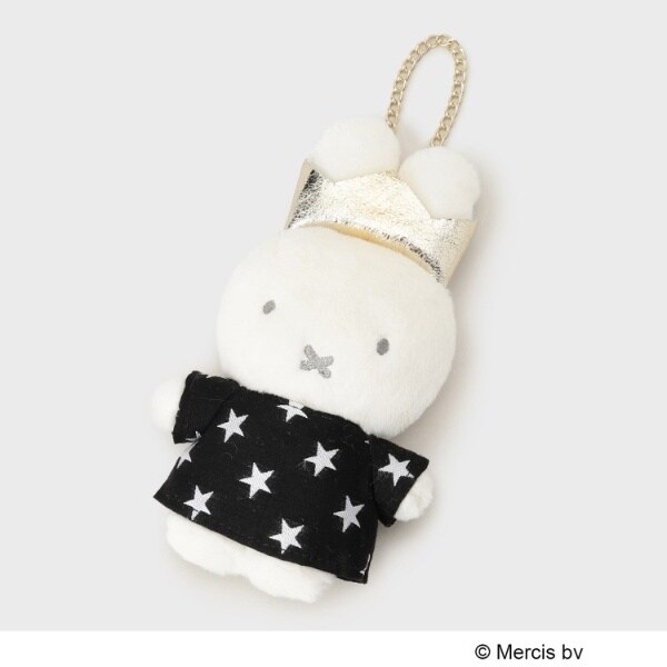 miffy コラボ　70thドールチャーム オペークドットクリップ miffyコラボ】70THドールチャーム（キーケース・キーホルダー