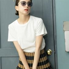 《5色展開》ベーシックTシャツ【洗濯機洗い可UV接触冷感】