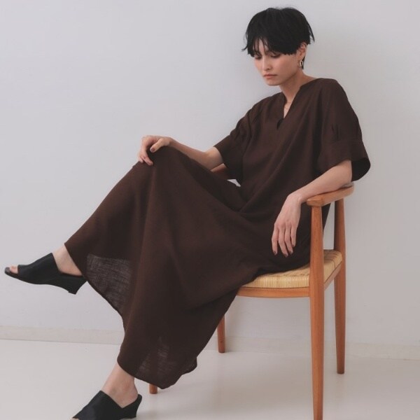 NOEMIE メニーリボンキラキラツイードワンピース メニーリボンキラキラツイードワンピース[品番：PLMW0013490