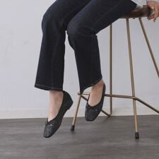 《美人百花掲載》名品フラットバレエシューズ