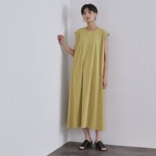 カットソーフレアワンピース【接触冷感洗濯機洗い可】