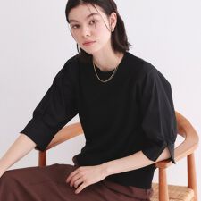 ドッキングスリーブニット【洗濯機洗い可抗ピル】